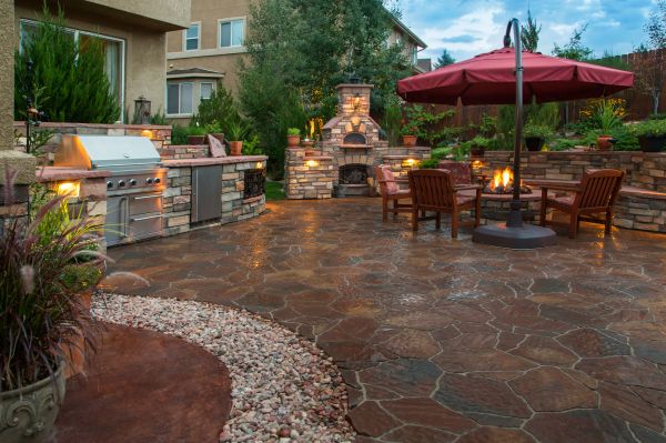 Stone Patio Construction in Saint Petersburg